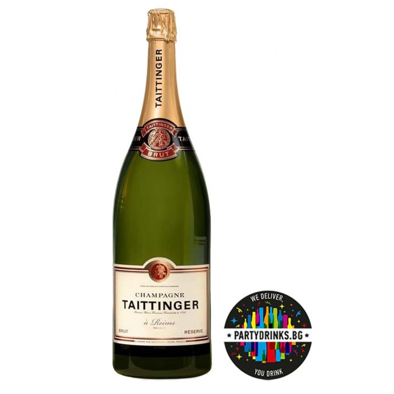 Шампанско Taittinger Brut Reserve Jeroboam 3.0L