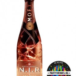 Шампанско Moet & Chandon Nectar Imperial Rose (N.I.R) Magnum 1.5L