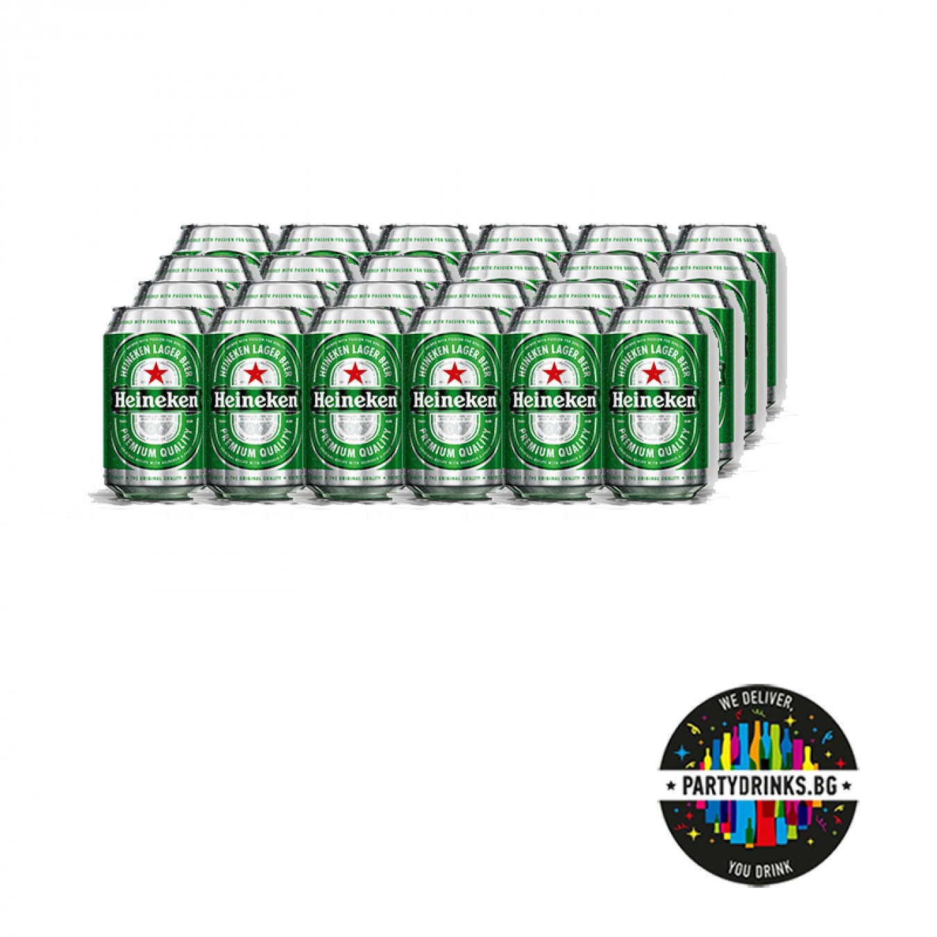 Безалкохолна бира Heineken кен стек 24 броя х 330ml